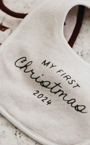 MY FIRST CHRISTMAS BIB PREORDER OCTOBER