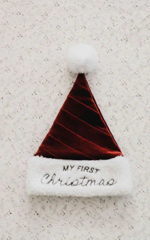MY FIRST CHRISTMAS SANTA HAT RED PREORDER OCTOBER