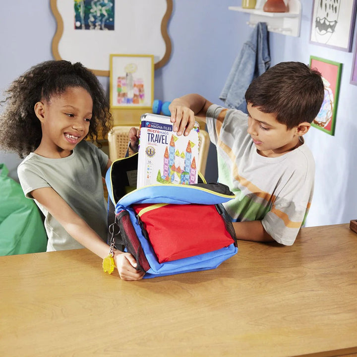 MAGNA-TILES - MICROMAGS TRAVEL SET DELUXE  55  PIECE SET
