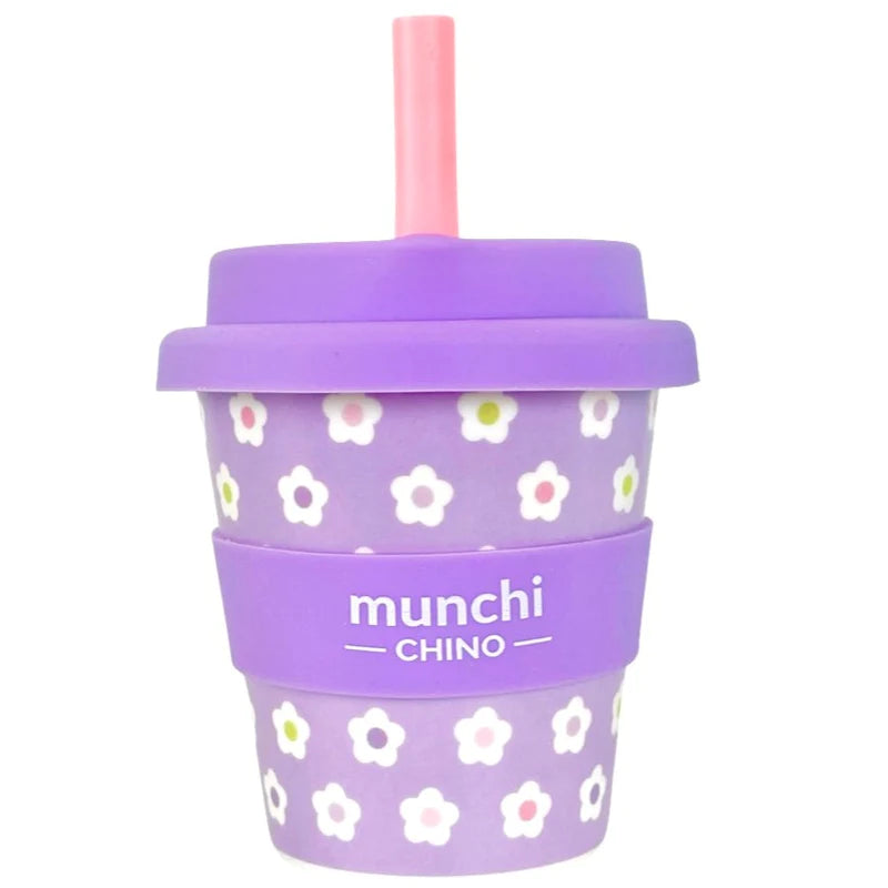 FLOWER BABYCHINO CUP - STRAW INCLUDED