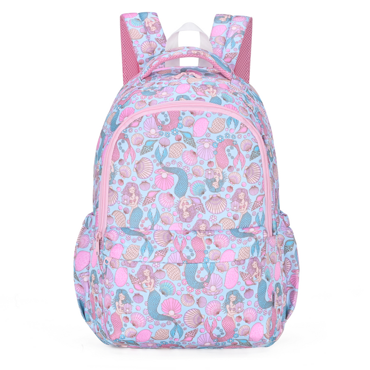 Mermaid Aqua - Campus School Backpack Kinnder