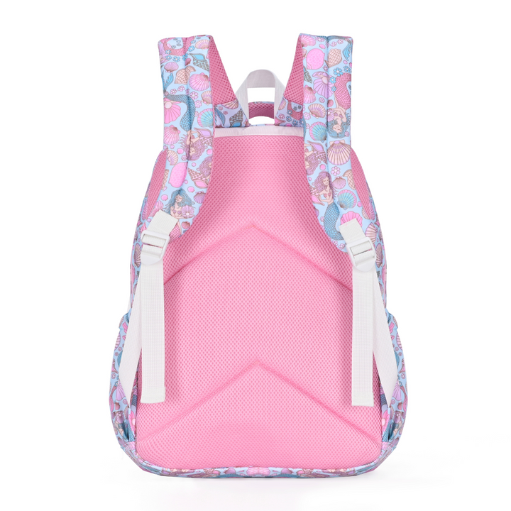 Mermaid Aqua - Campus School Backpack Kinnder