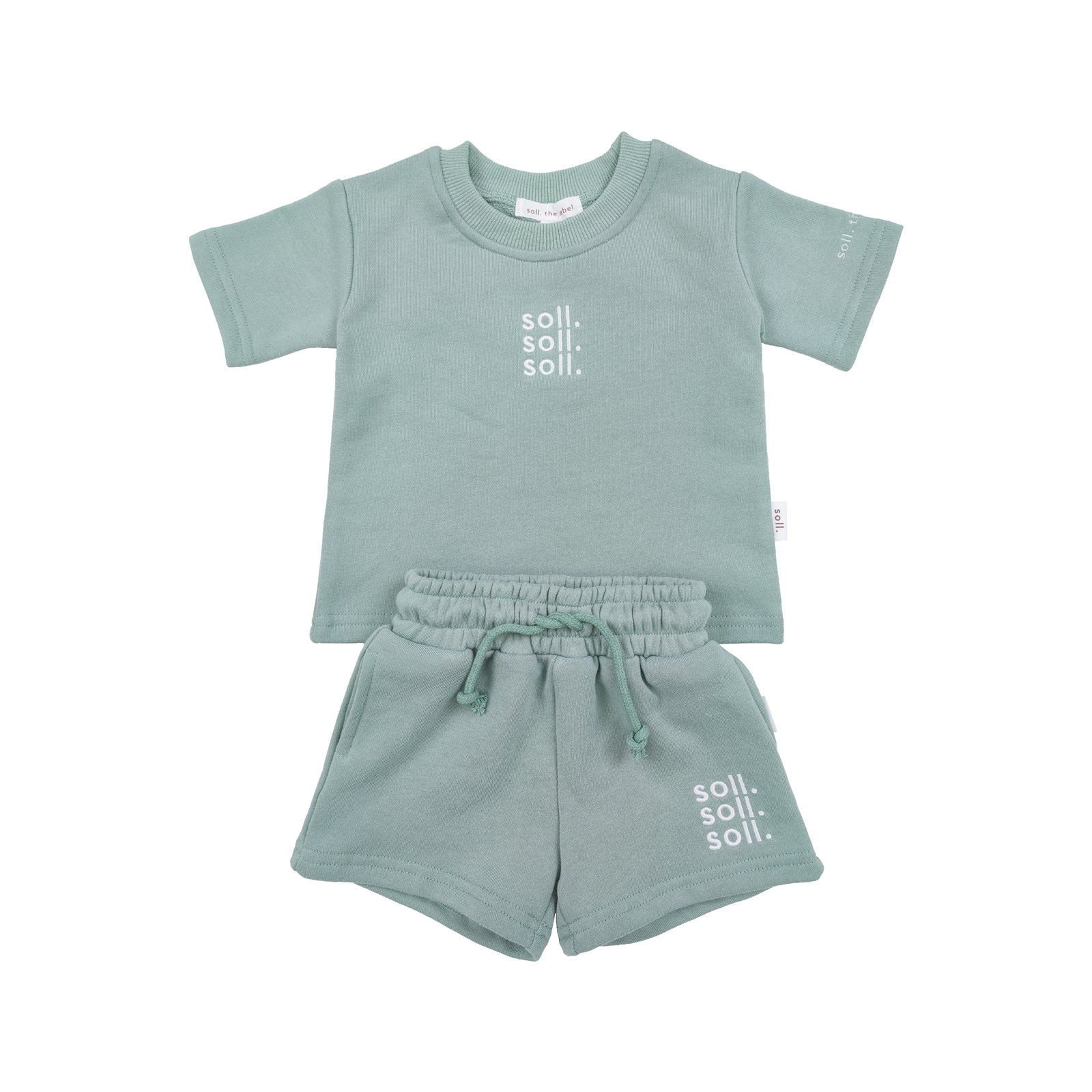 トップス soll. the label terry set charcoal Kids Terry Towel Set - Charcoal | Soll. The Label – soll