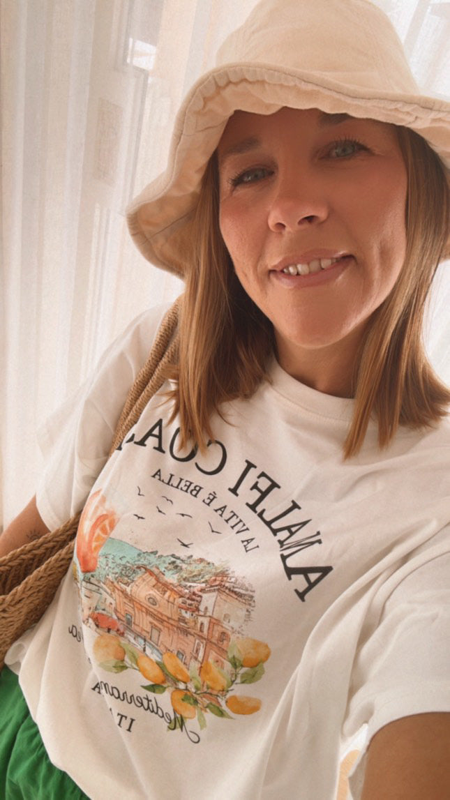 Amalfi Boxy Tee