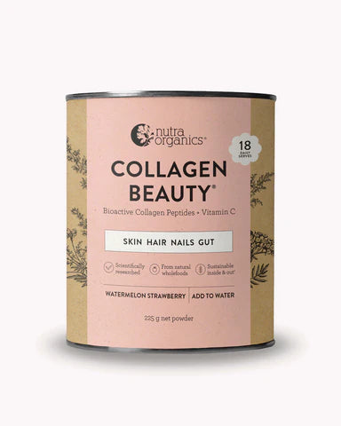 Collagen Beauty Strawberry Watermelon 225 - Nutraorganics