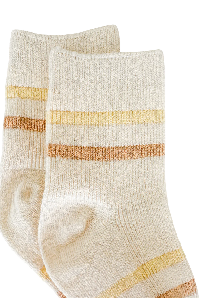 SOCKS | VANILLA STRIPE by Ziggy Lou