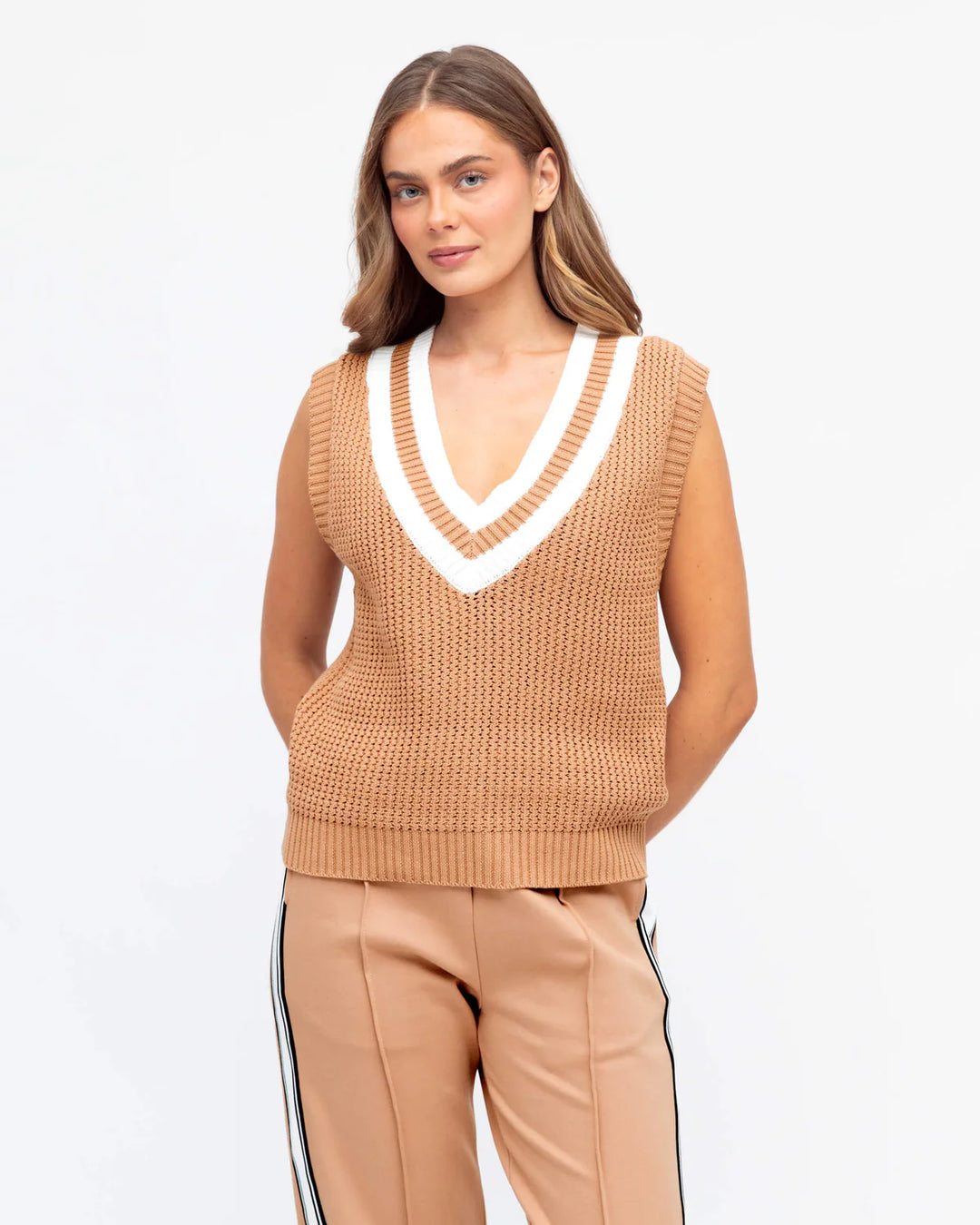 Elevated Knit Joggers Caramel