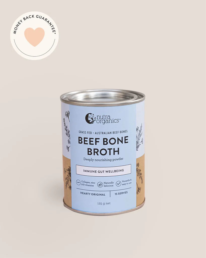 Beef Bone Broth Hearty Original 125g - Nutraorganics