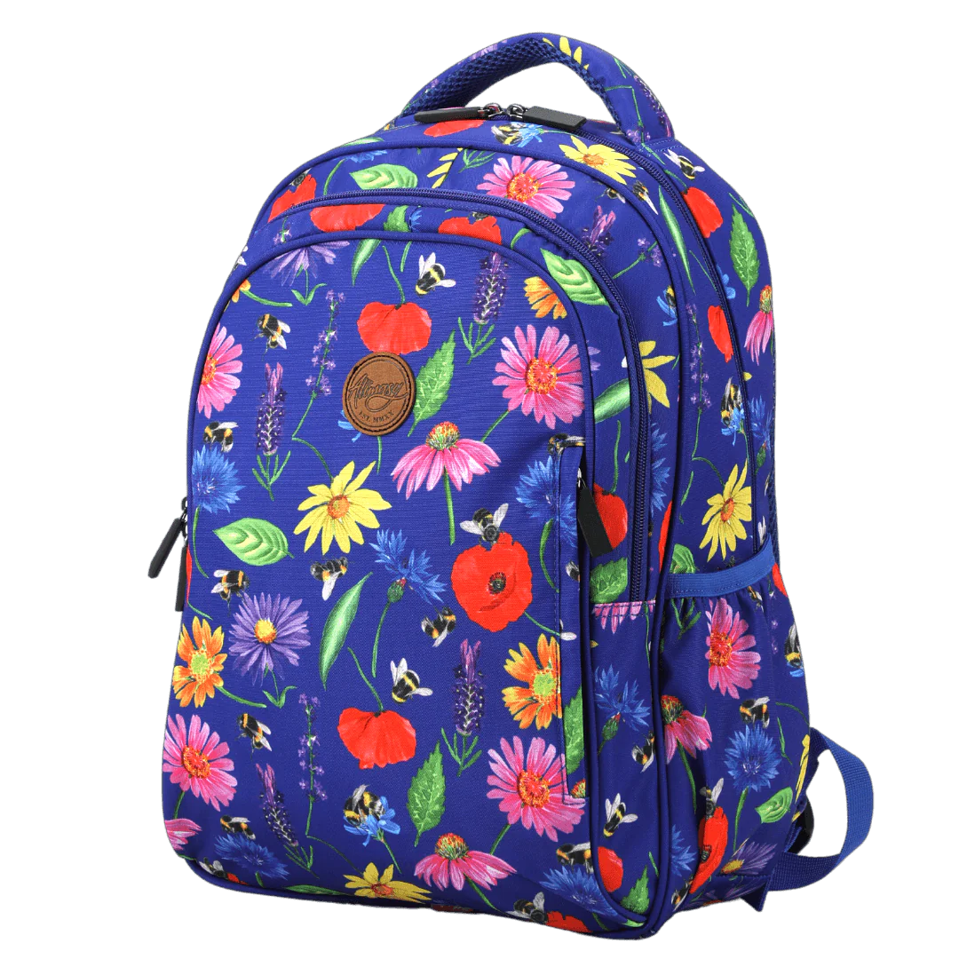 BEES & WILDFLOWERS MIDSIZE KIDS BACKPACK