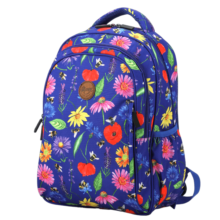 BEES & WILDFLOWERS MIDSIZE KIDS BACKPACK