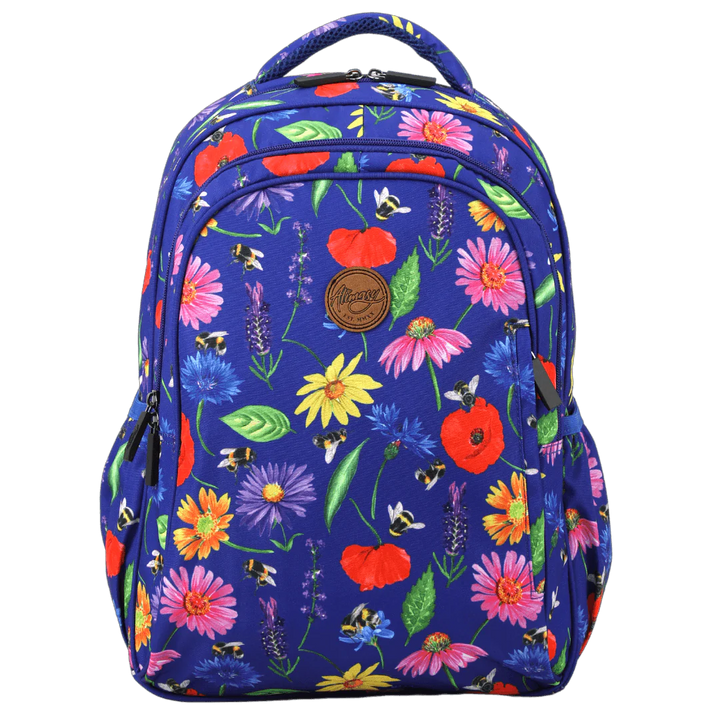 BEES & WILDFLOWERS MIDSIZE KIDS BACKPACK