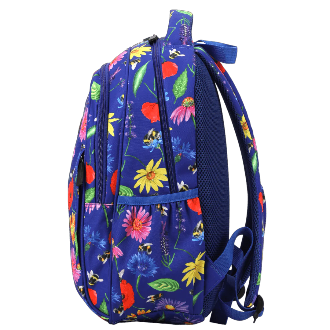 BEES & WILDFLOWERS MIDSIZE KIDS BACKPACK