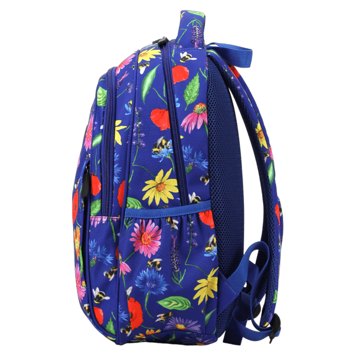 BEES & WILDFLOWERS MIDSIZE KIDS BACKPACK