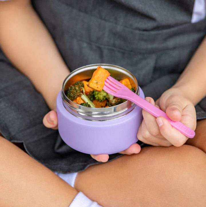 MontiiCo Insulated Mini Food Jar Lilac