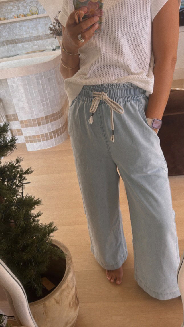 Claudia Light Wash Pants