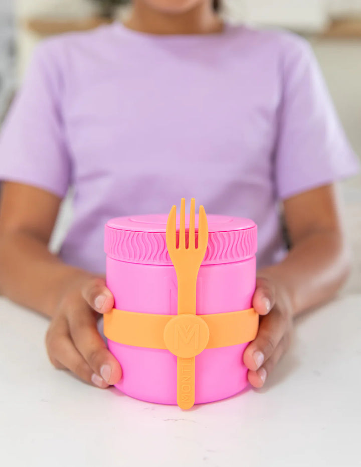 Silicone Cutlery Band - Tangerine