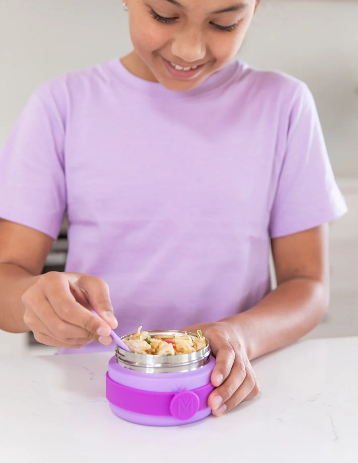 Silicone Cutlery Band - Fuschia