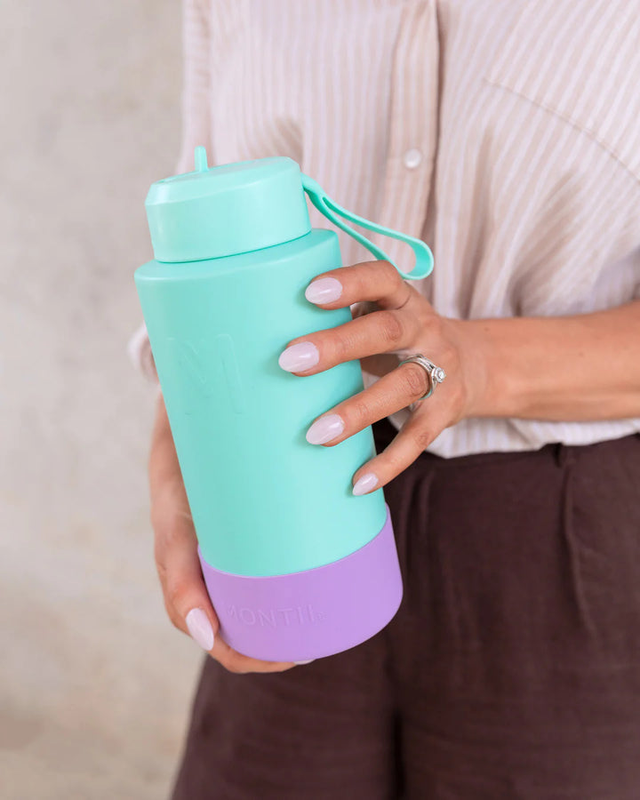 1L DRINK BOTTLE SIPPER - LAGOON