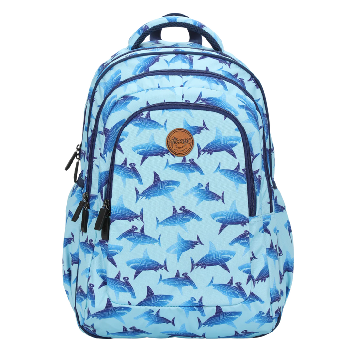 ROBOT SHARK LARGE SCHOOL BACKPACK - Alimasy