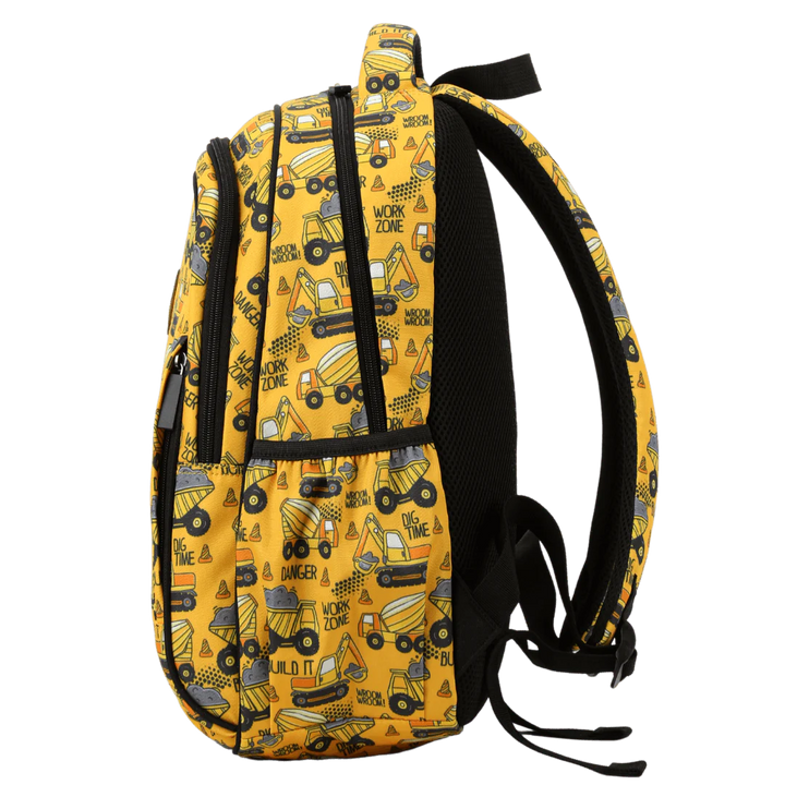 CONSTRUCTION MIDSIZE KIDS BACKPACK- Alimasy