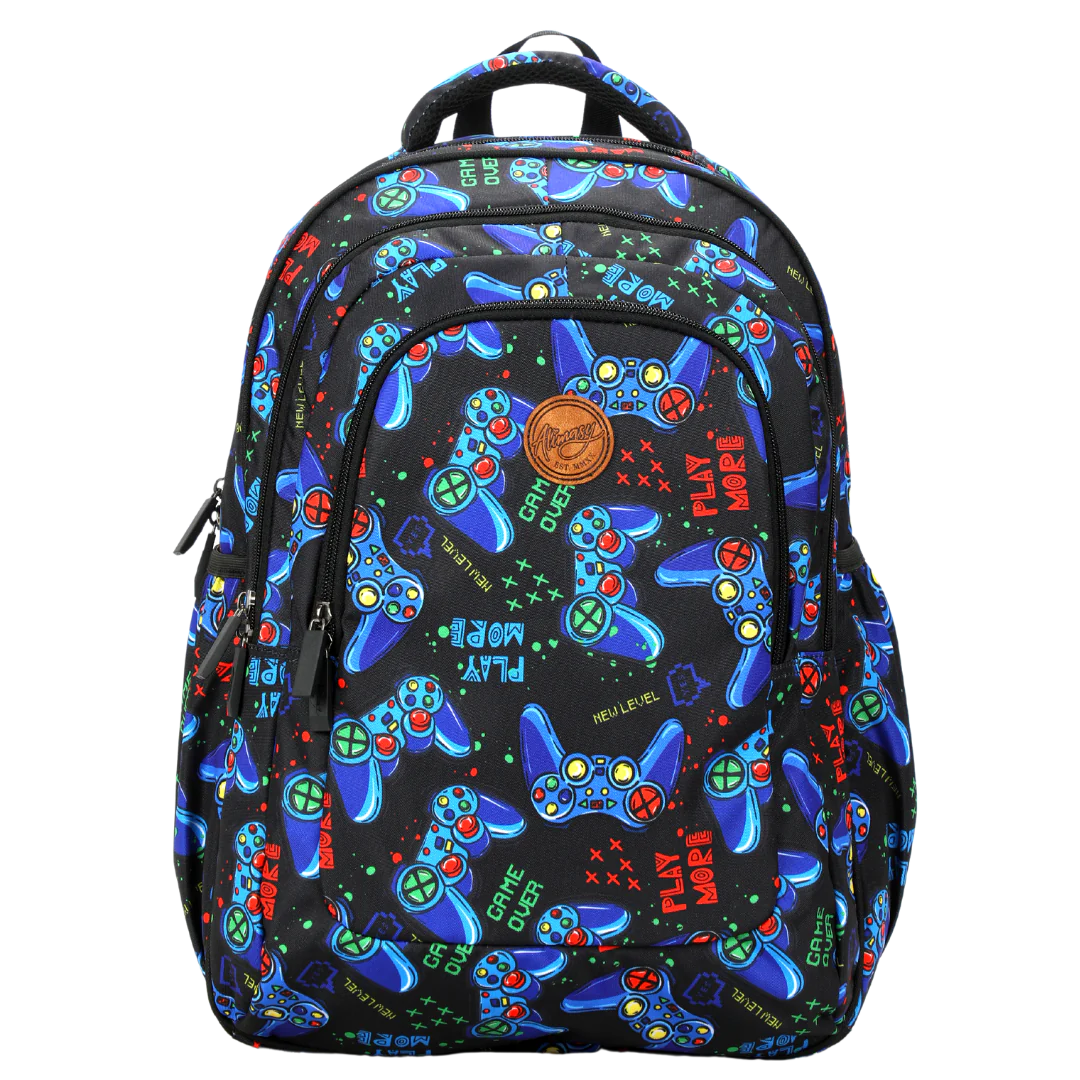 GAMING LARGE SCHOOL BACKPACK - Alimasy