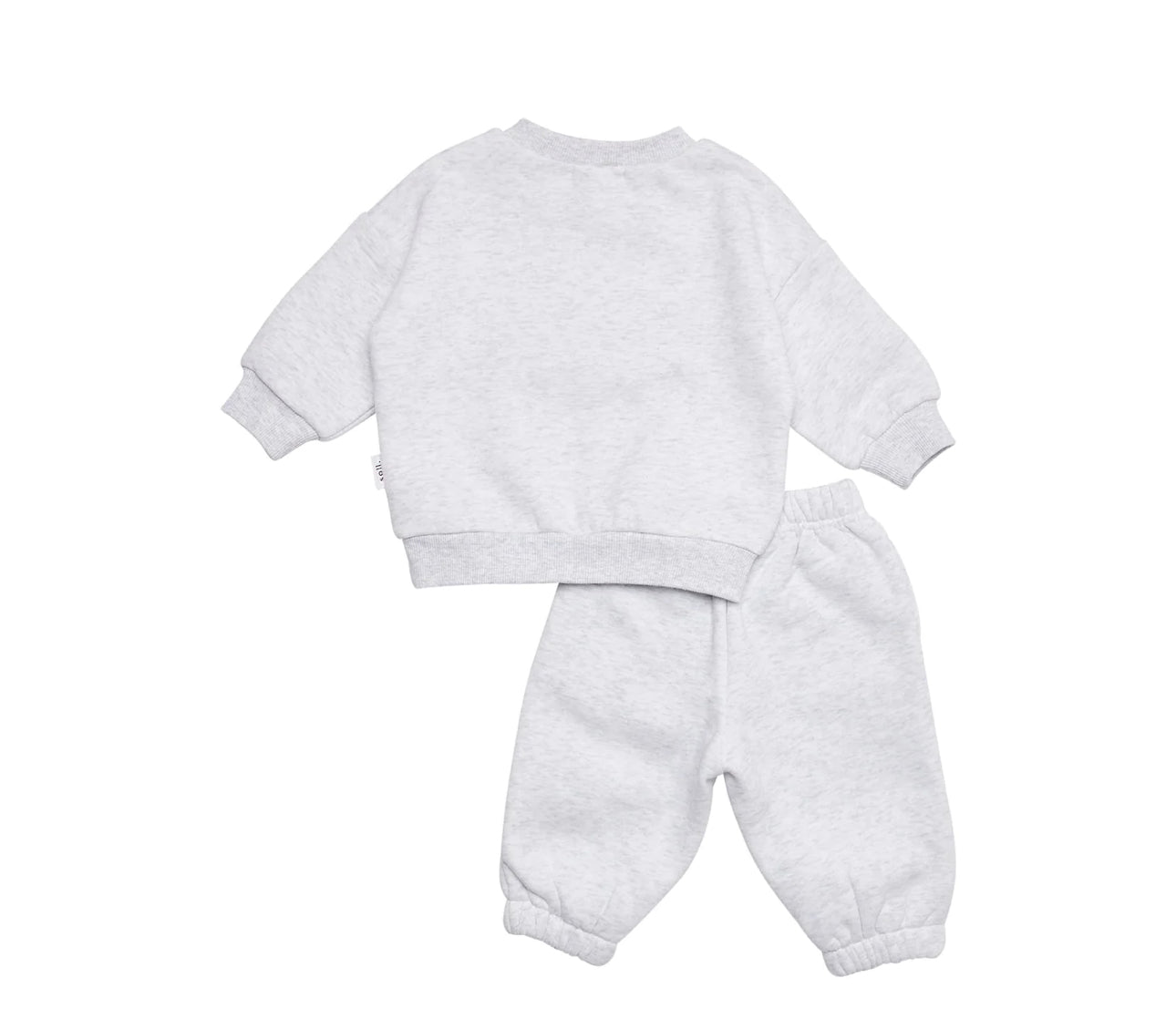 Kids Wooley Soll Fleece Set - Grey/Oat Soll the Label