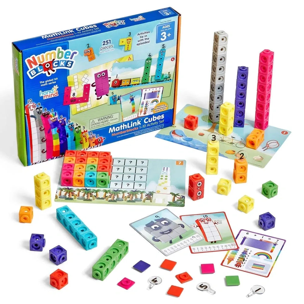 Numberblocks MathLink® Cubes 1–10 Activity Set