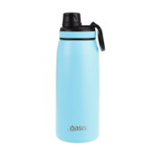 OASIS 780ML INSULATED SPORTS BOTTLE W/SIPPER 3 STRAW (ISLAND BLUE)