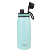 OASIS 780ML INSULATED SPORTS BOTTLE W/SIPPER 3 STRAW (MINT)