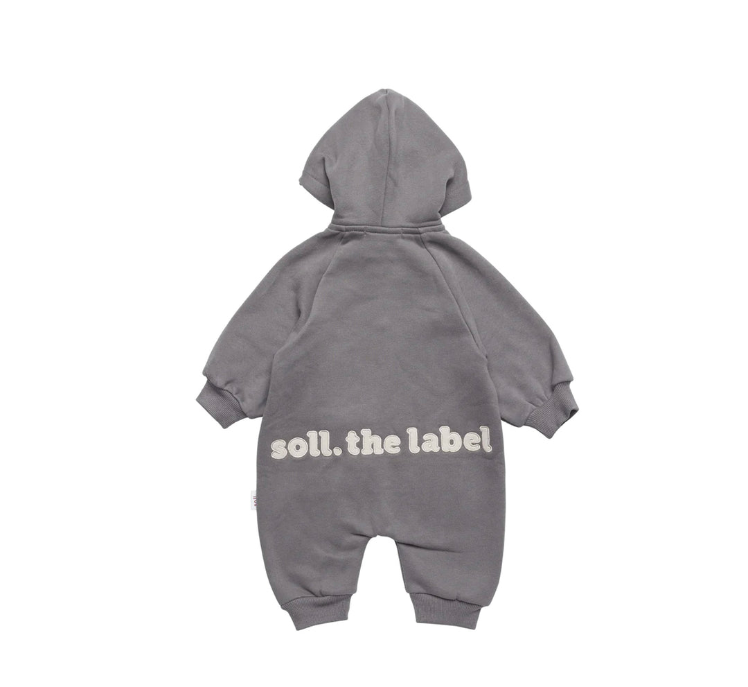 For The Fun Romper - Charcoal Soll The Label