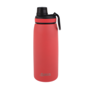 OASIS 780ML INSULATED SPORTS BOTTLE W/SIPPER 3 STRAW (CORAL)