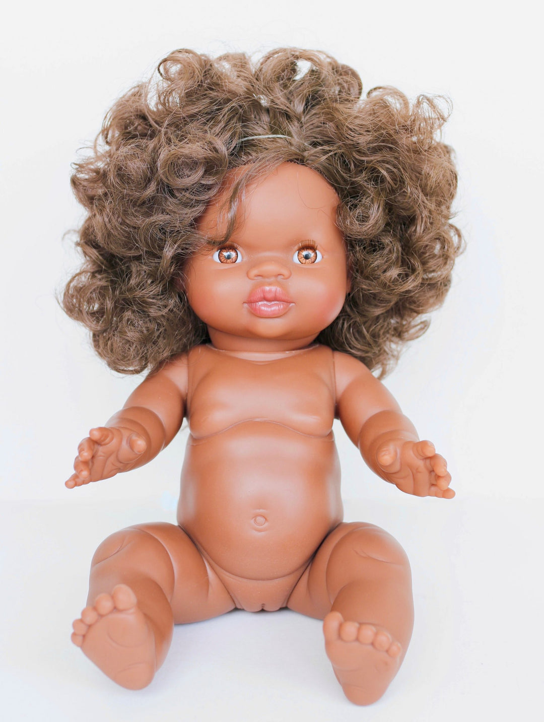 PAOLA REINA GORDIS DOLL AFRICAN GIRL BROWN HAIR 34CM – MARLEY