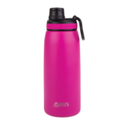 OASIS 780ML INSULATED SPORTS BOTTLE W/SIPPER 3 STRAW (FUCHSIA)