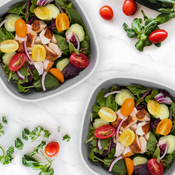 BENTGO ALL­IN­ONE SALAD CONTAINER ­ AQUA