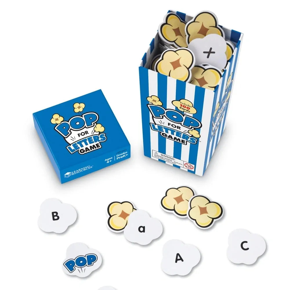 POP FOR LETTERS™ GAME
