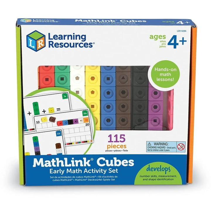 Mathlink Cubes Early Math Activity Set