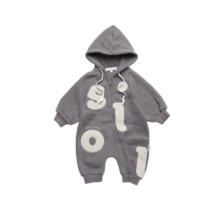 For The Fun Romper - Charcoal Soll The Label