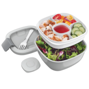 BENTGO ALL­IN­ONE SALAD CONTAINER ­ GREY