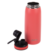 OASIS 780ML INSULATED SPORTS BOTTLE W/SIPPER 3 STRAW (CORAL)