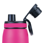 OASIS 780ML INSULATED SPORTS BOTTLE W/SIPPER 3 STRAW (FUCHSIA)