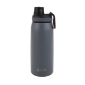 OASIS 780ML INSULATED SPORTS BOTTLE W/SIPPER 3 STRAW (STEEL)