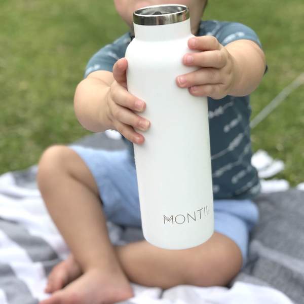 MontiiCo Original Drink Bottle White