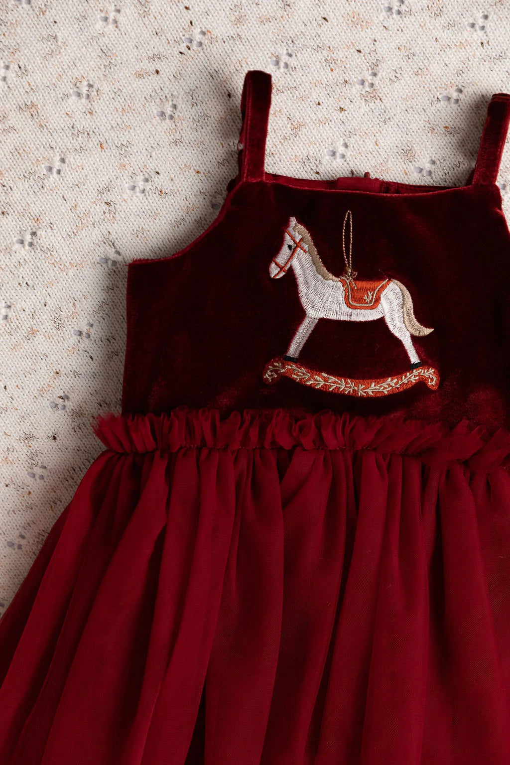 ROCKING HORSE DRESS (WASH ME SEPARATELY)