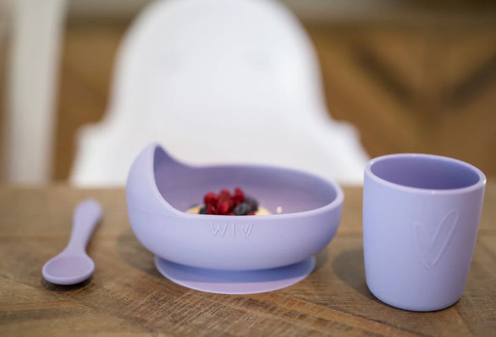 Lilac Limited Edition Wild Silicone bowl