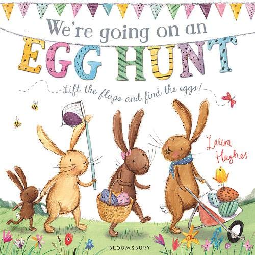 WE’RE GOING ON AN EGG HUNT by HUGHES, LAURA