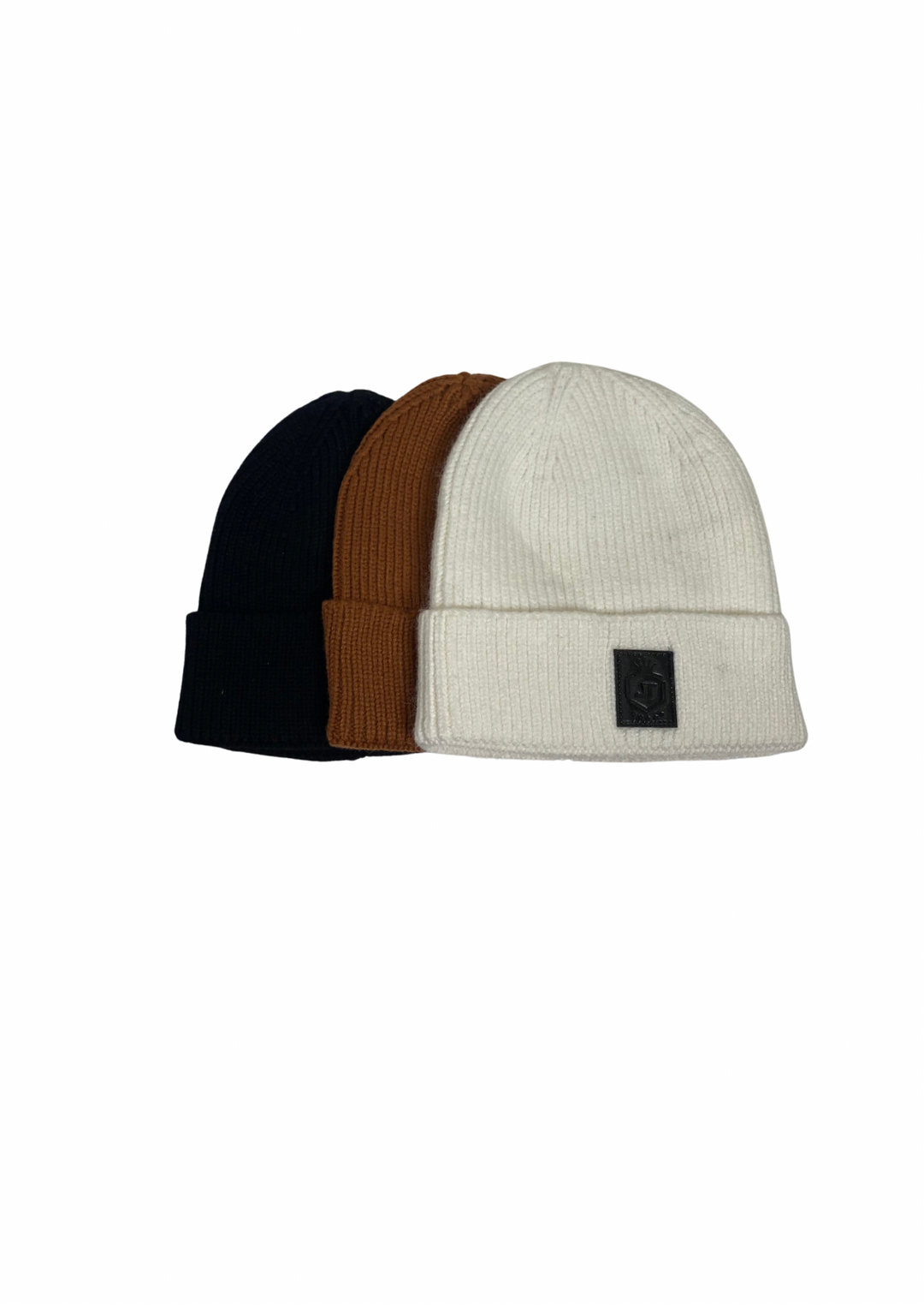 Off White Small Jelly Tot Fishermans Beanie