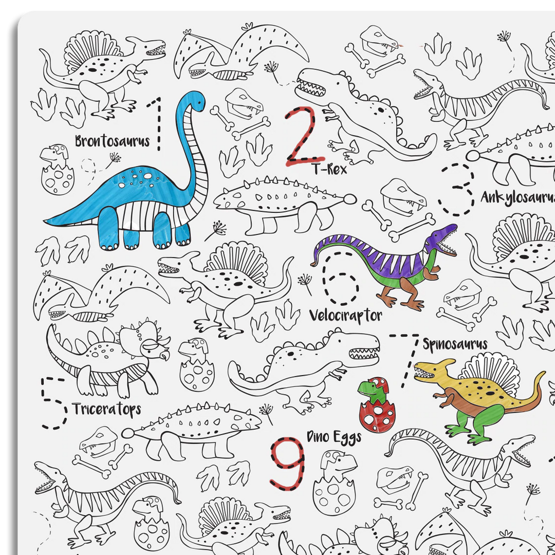 123 DinoRoar Hey Doodle Mat