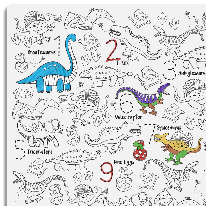 123 DinoRoar Hey Doodle Mat