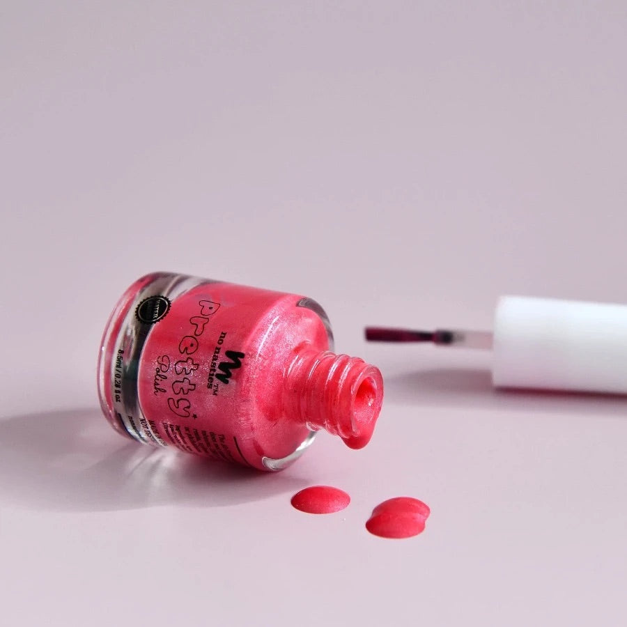 BRIGHT PINK   WATER-BASED, PEELABLE NAIL POLISH FOR KIDS - 8.5ML