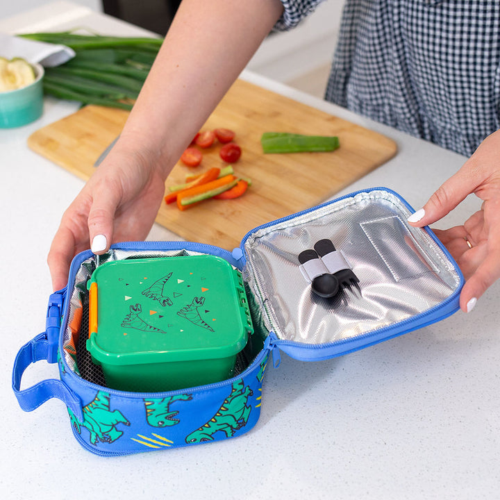 MontiiCo Mini Insulated Lunch Bag - Dinosaur